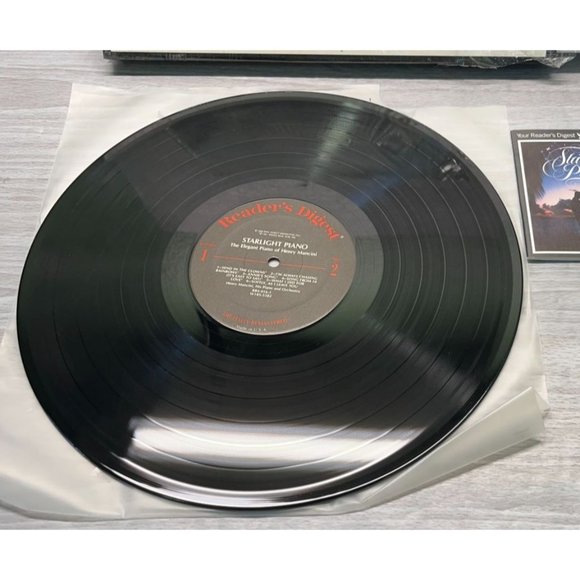 Starlight Piano Vinyl LP 7 Record Box Set 1989 Readers Digest Liberace Mancini - Picture 9 of 10